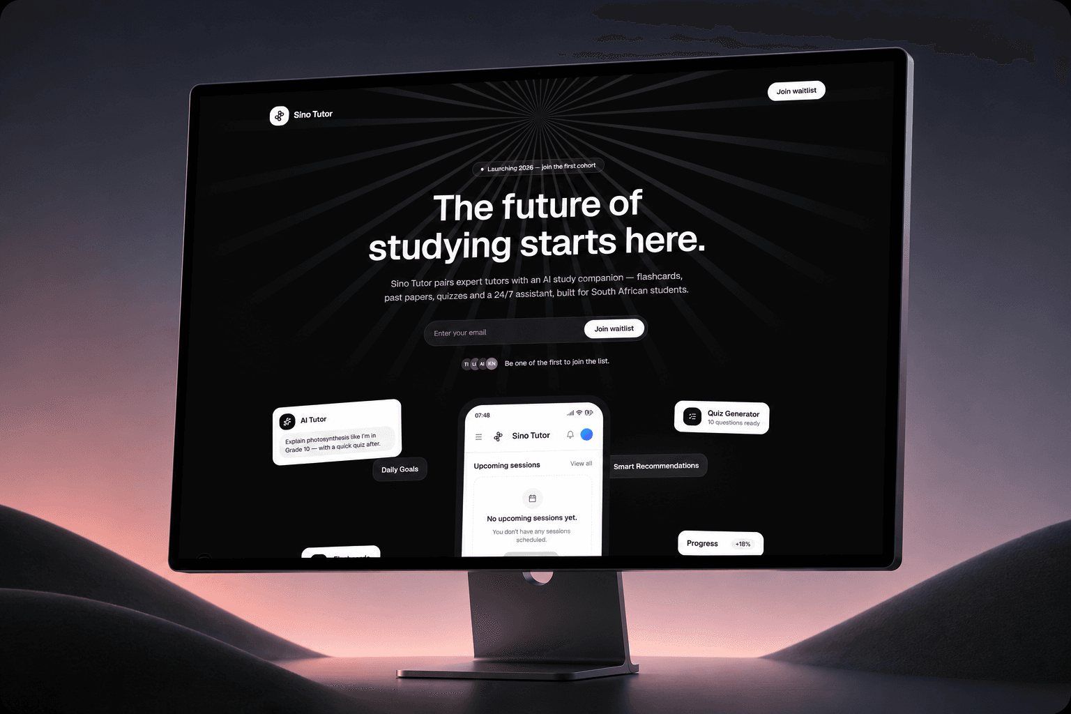 Sino Tutor — The future of studying starts here.
